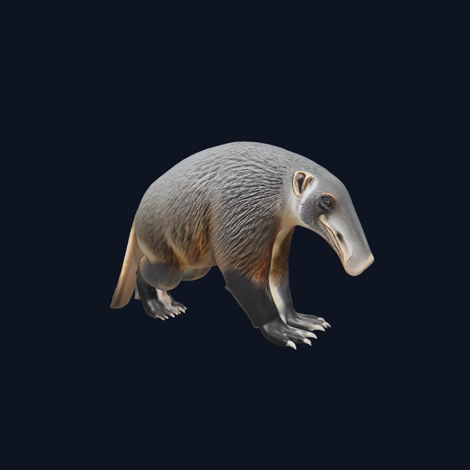 Anteater Model Pack  Detailed and Versatile D Creature